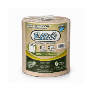 Papel Toalla Ecológico Ellia Rollo x 200 m