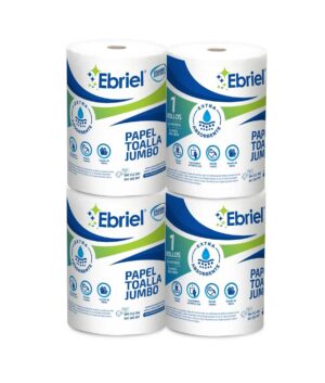 PAPEL-TOALLA-32-GRS-A1.jpg PAPEL TOALLA EN ROLLO 100% CELULOSA 200 MT C/ROLLO PACK X 4 EMBOLSADO POR UNIDAD