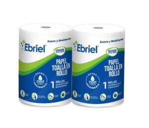 PAPEL-TOALLA-34-GRS-A1.jpg PAPEL TOALLA EN ROLLO 100% CELULOSA 200 MT C/ROLLO PACK X 2 EMBOLSADO POR UNIDAD