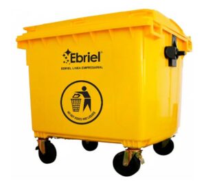 carrito2-a.jpg CONTENEDOR DE RESIDUOS SOLIDOS SIN PEDAL - 660 LT AMARILLO