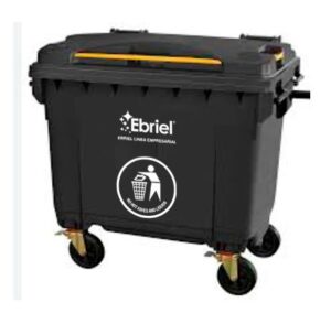 carrito4-a.jpg CONTENEDOR DE RESIDUOS SOLIDOS SIN PEDAL - 660 LT NEGRO
