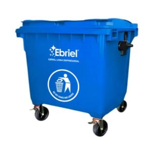 carrito5-b.jpg CONTENEDOR DE RESIDUOS SOLIDOS SIN PEDAL - 660LT AZUL