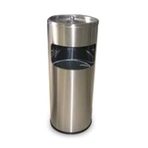 TACHO DE ACERO CON CENICERO