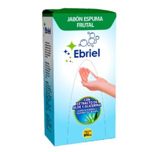 JABÓN ESPUMA FRUTAL 800 ml CON EXTRACTO DE ÁLOE Y GLICERINA