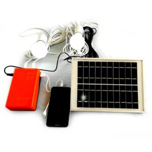 Kit acumulador con cargador solar