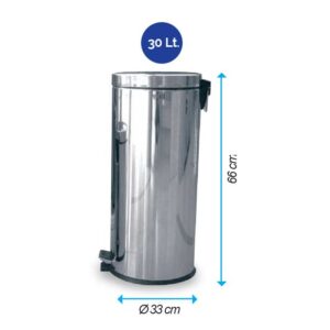tacho-meta2.jpg TACHO CON PEDAL DE ACERO 30LT