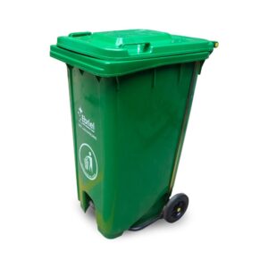 Tacho Recolector Ecológico con Sistema a Pedal de 240  Lt. - Verde