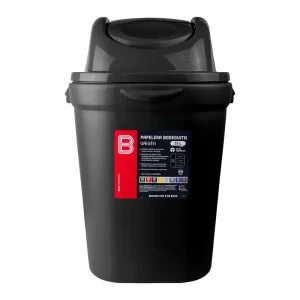 GRIS (2) TACHOS BODEGUITA VAIVEN 35 Lt GRIS ROJO NEGRO (OTROS)