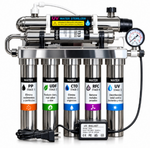 FILTTRO DE AGUA WATER STERILIZER UV SEMI INDUSTRIAL